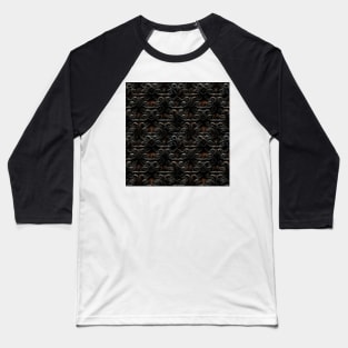 Dark Nordic pattern, model 5 Baseball T-Shirt